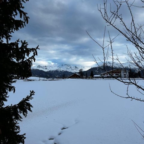 Un lac gelé